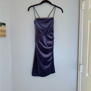 Windsor Shimmering Purple Mini Dress
